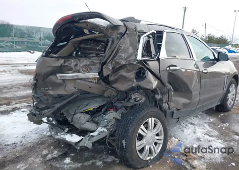 2016 Cadillac Srx Luxury Collection from USA, damaged, VIN 3GYFNBE38GS514900